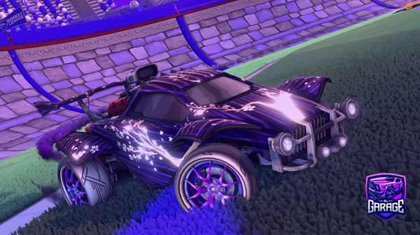 A Rocket League car design from Kevin