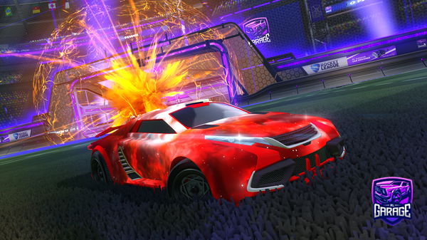 A Rocket League car design from syren83