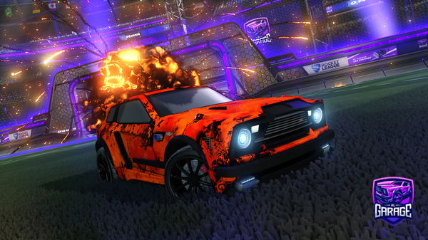 A Rocket League car design from southo