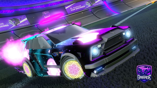 A Rocket League car design from Warlord_M_C