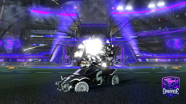 A Rocket League car design from WTHBADGER