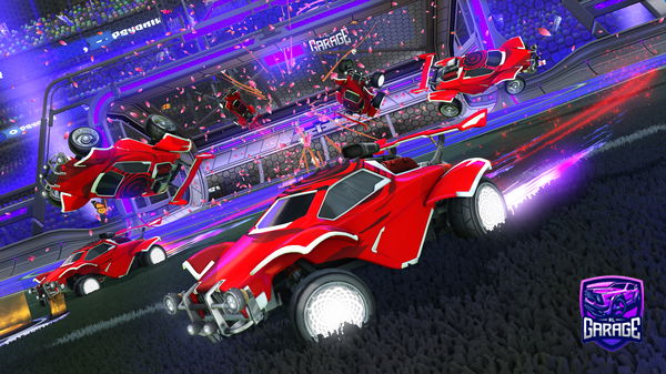 A Rocket League car design from Blendinggs-