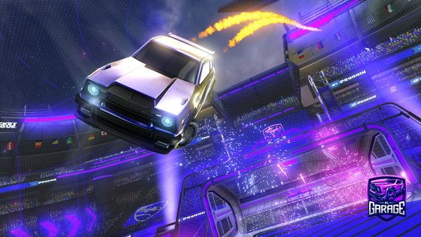 A Rocket League car design from Mingus123