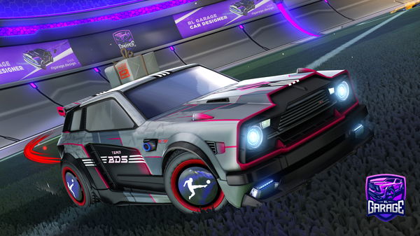 A Rocket League car design from YS-AeroAlpha