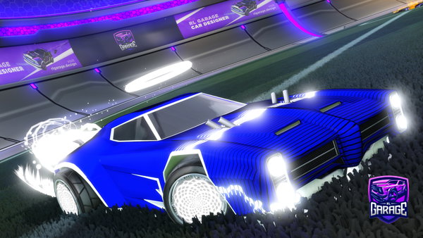 A Rocket League car design from KRYPEccy