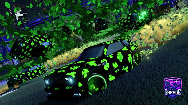 A Rocket League car design from Drknockers099