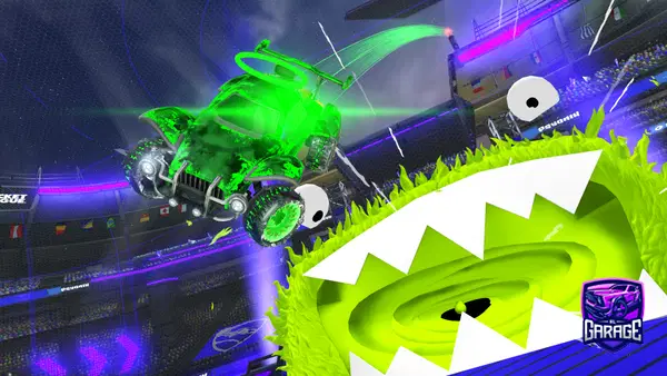 A Rocket League car design from Squidster