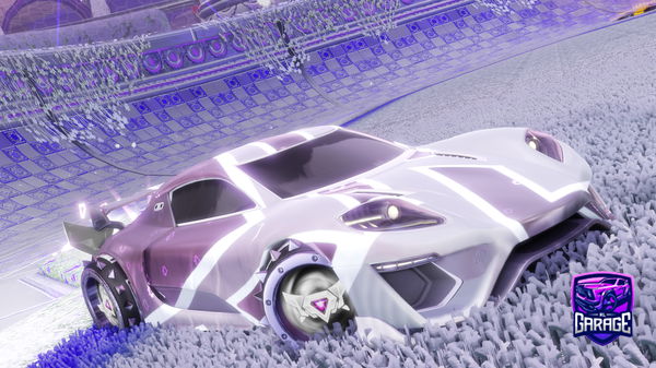 A Rocket League car design from LLyusic