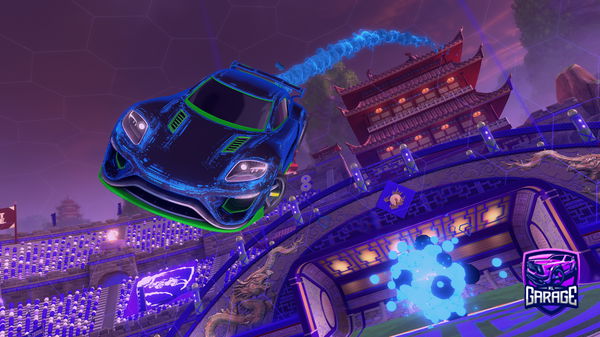 A Rocket League car design from grandmaon30fps