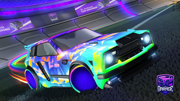 A Rocket League car design from frick_my_tm8