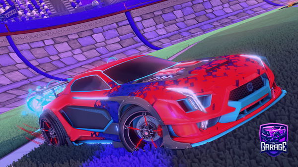 A Rocket League car design from catslikecheese2