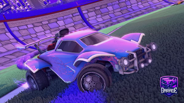 A Rocket League car design from Toxic-jay2104