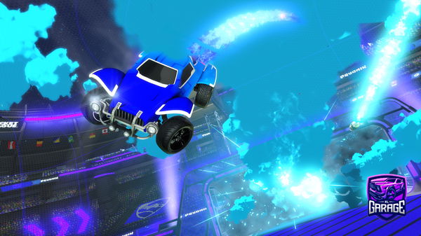 A Rocket League car design from Big_brain_Lufix1