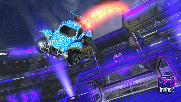 A Rocket League car design from DSAVampire