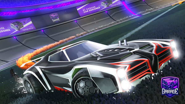 A Rocket League car design from Migticote