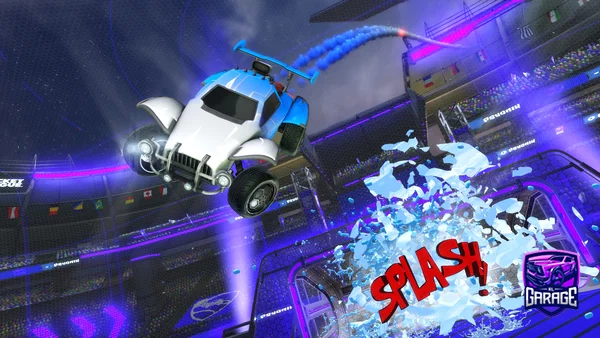 A Rocket League car design from Hicks_rl