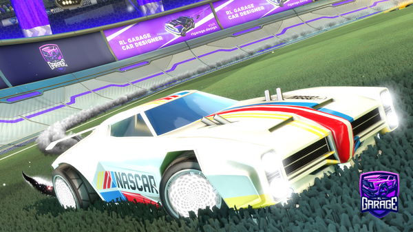 A Rocket League car design from yhm81