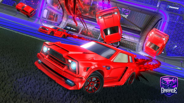 A Rocket League car design from SkyStrikeRL