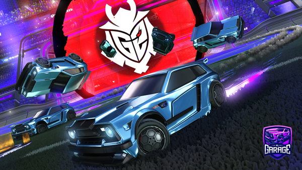 A Rocket League car design from Brunolima3989