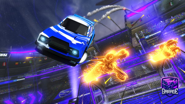 A Rocket League car design from Luckylayke