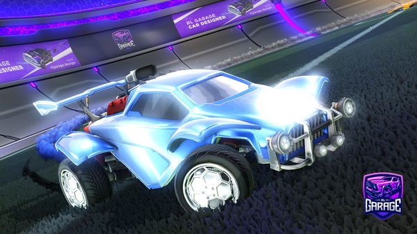 A Rocket League car design from LUCAYTPRIME