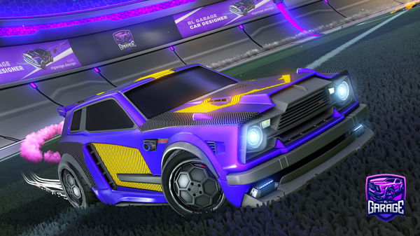 A Rocket League car design from ProbablyK9
