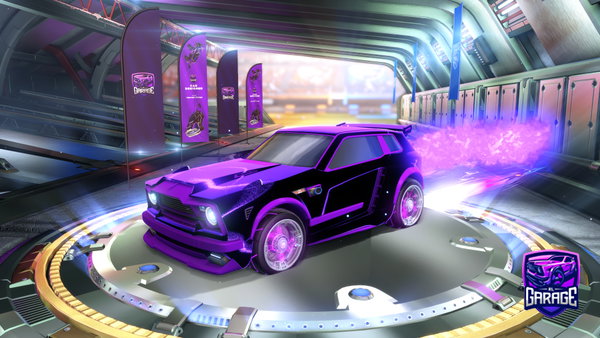 A Rocket League car design from Reggie52
