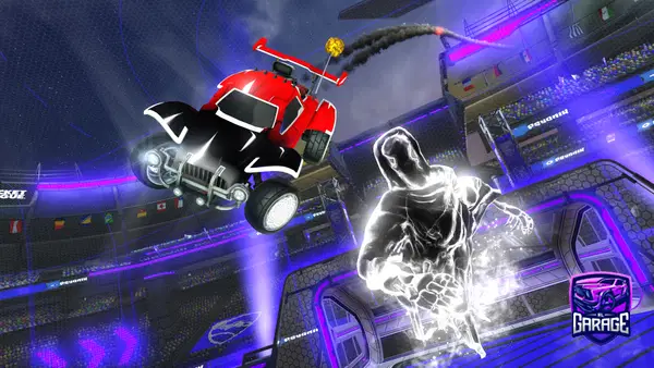 A Rocket League car design from Zaskarraspa
