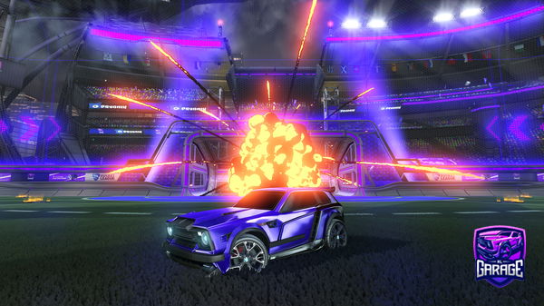 A Rocket League car design from Boom705