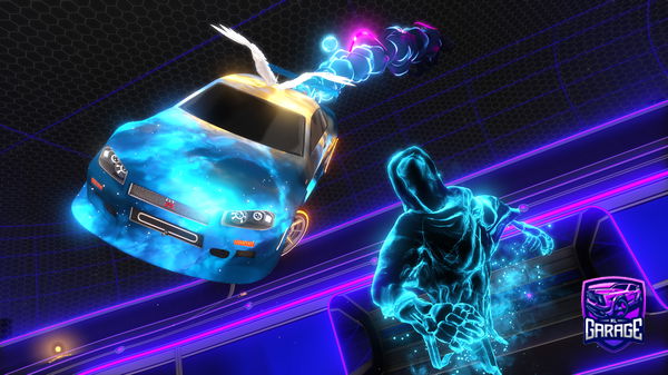 A Rocket League car design from Sinks_888P