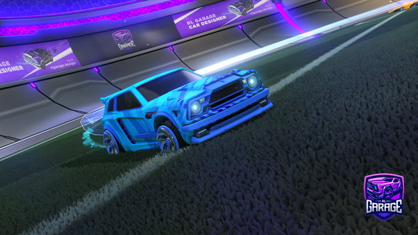 A Rocket League car design from SmugExige