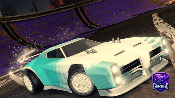 A Rocket League car design from JojoTico