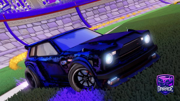 A Rocket League car design from Kevdev11