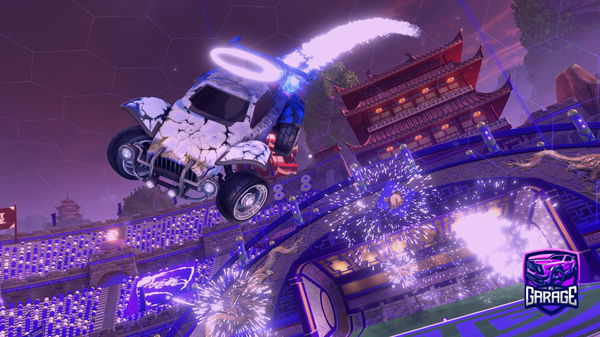 A Rocket League car design from ZestyBagel261