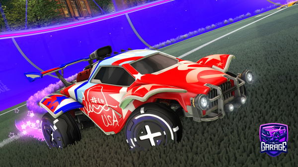 A Rocket League car design from Gibbo73