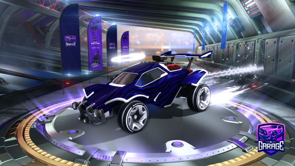 A Rocket League car design from hornet4000