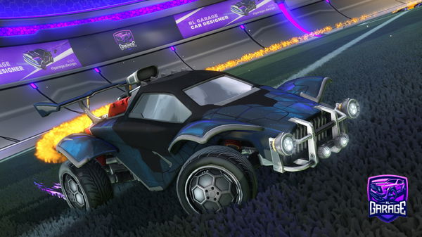 A Rocket League car design from ZXHIL