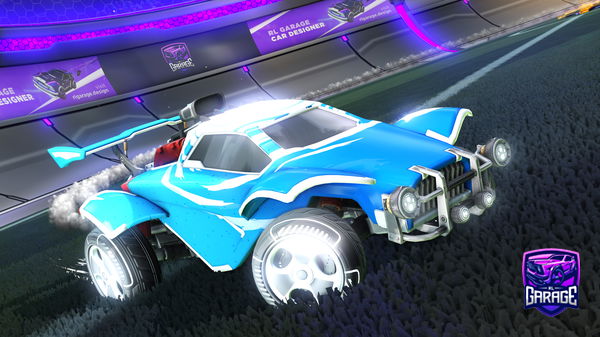 A Rocket League car design from EBlaerG