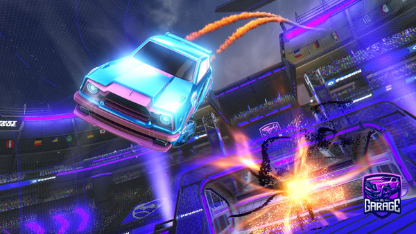 A Rocket League car design from RoyalAviator233
