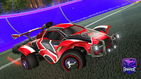 A Rocket League car design from Doc_Loco9