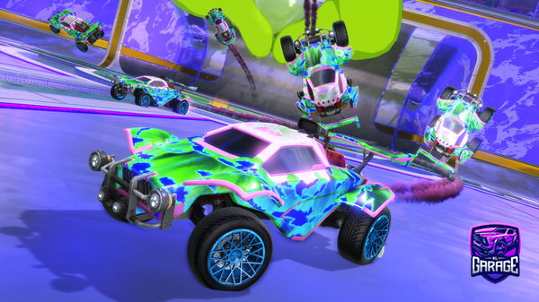 A Rocket League car design from ihazyzzzzxbox