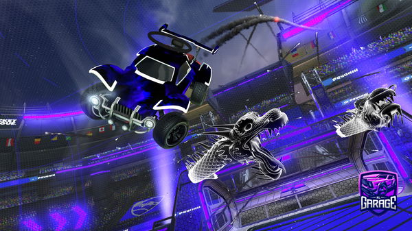 A Rocket League car design from hornet4000