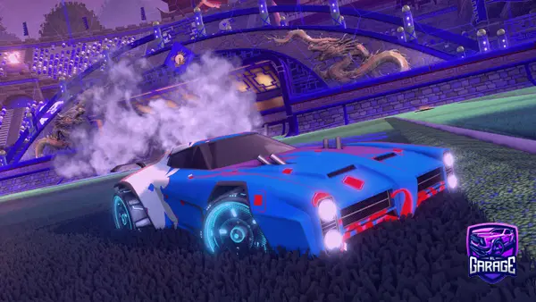 A Rocket League car design from duparecido