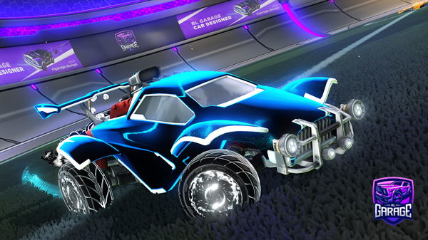 A Rocket League car design from Noxaeshi12