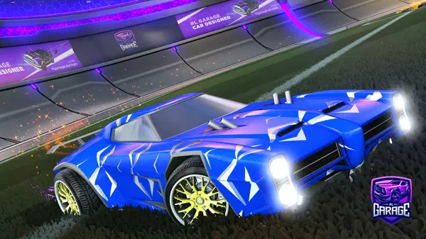 A Rocket League car design from JackieKy2
