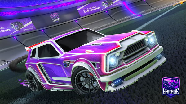 A Rocket League car design from GameJockey14