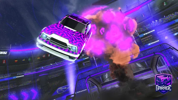 A Rocket League car design from TTimer