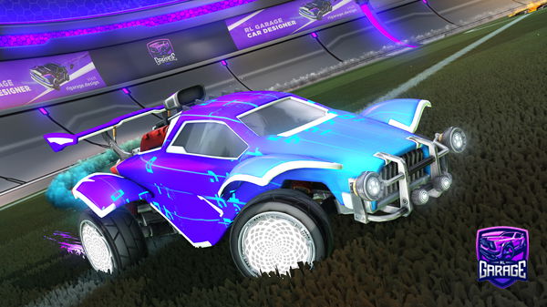 A Rocket League car design from Huvz