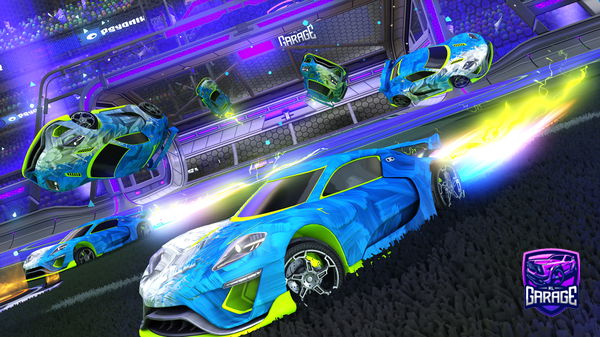 A Rocket League car design from NotTheTime4U