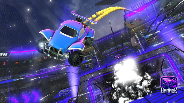 A Rocket League car design from TygoStephan